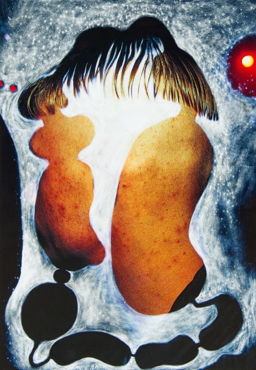 Jürgen von Dückerhoff - Konvolut von 2 Arbeiten (Saussage/Hair 2, White Nude)