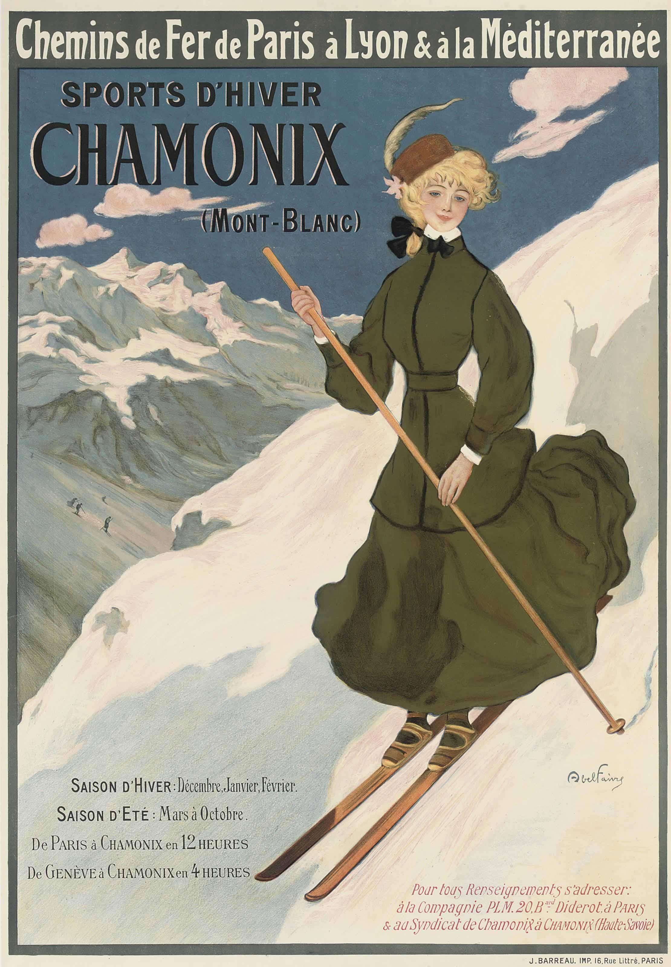 Jules Abel Faivre - Chamonix