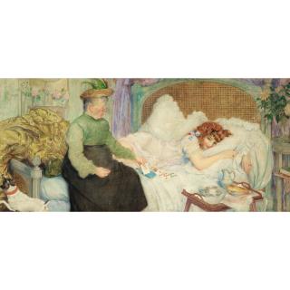 Jules-Abel Faivre - La Tireuse De Cartes