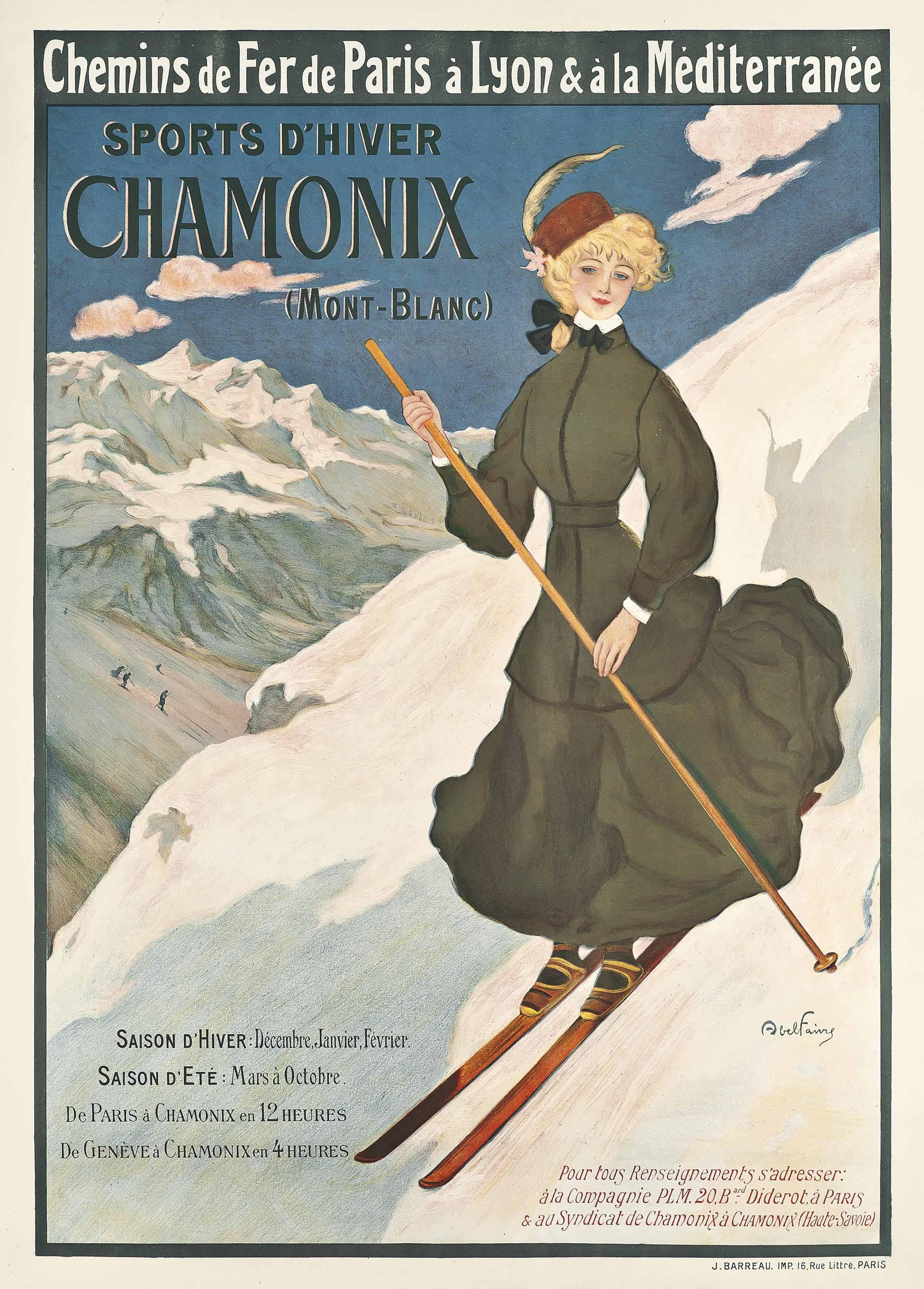 Jules Abel Faivre - Sports D\'Hiver Chamonix