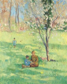 Jules Adler - La famille à Septeuil