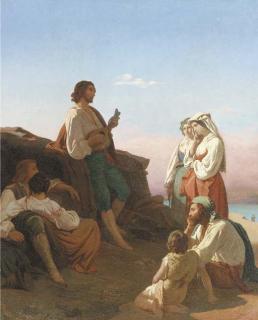 Jules-Alexandre Duval-Lecamus - The Evening Ballad