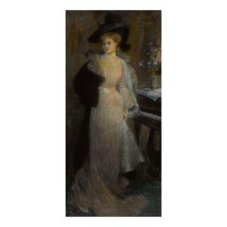 Jules-Alexandre Grün - Portrait Of An Elegant Lady