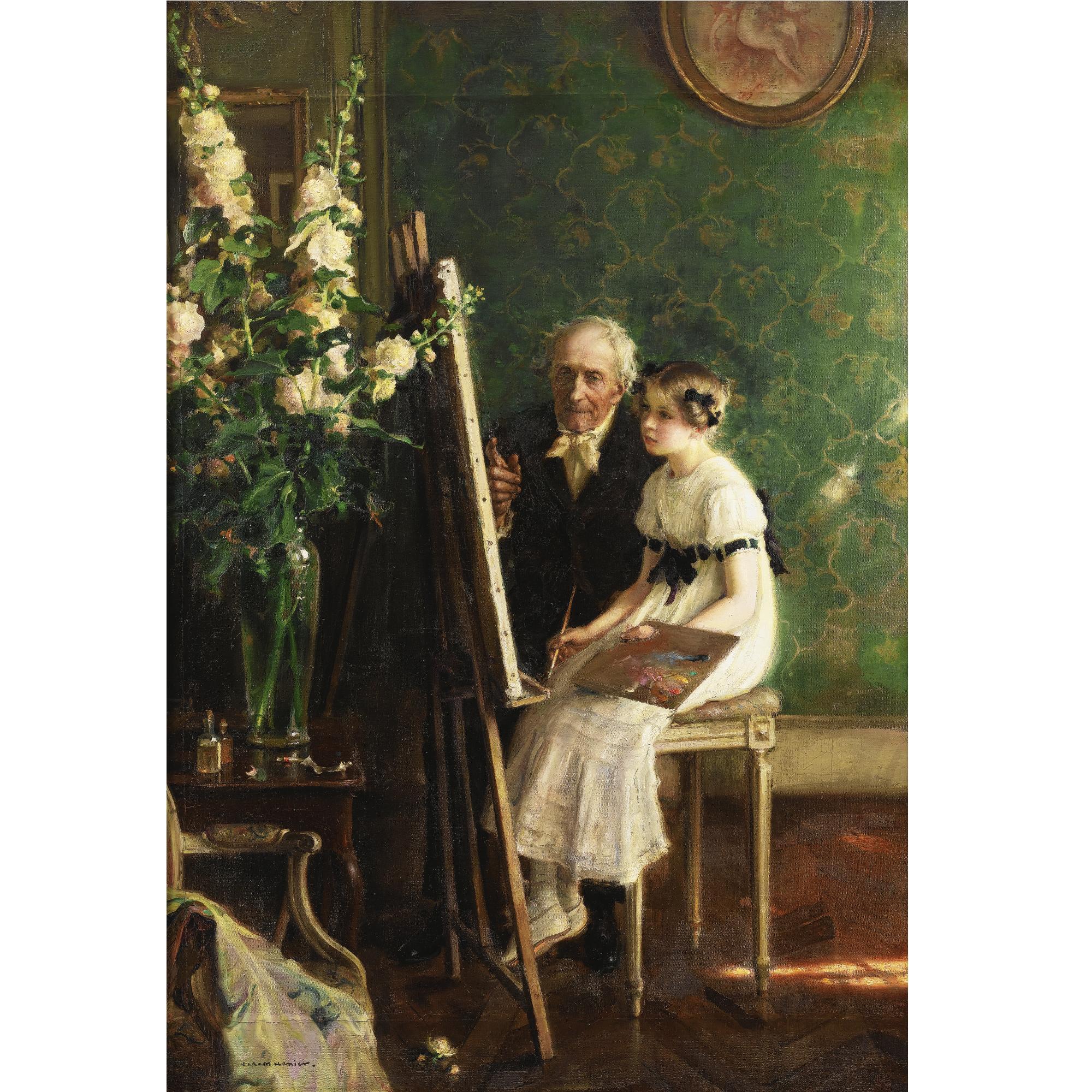 Jules-Alexis Muenier - French The Young Artist