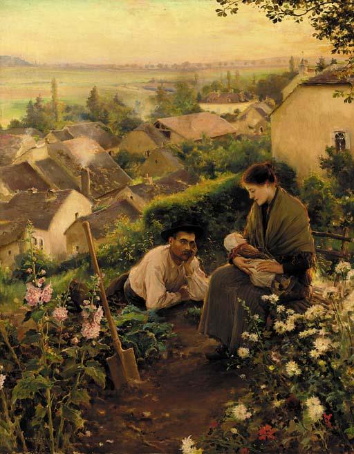 Jules Alexis Muenier - The new arrival