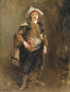 Jules Bastien Lepage - Emile Dressed As Cyrano