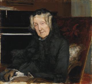 Jules Bastien Lepage - Portrait De Mme Waskiewicz