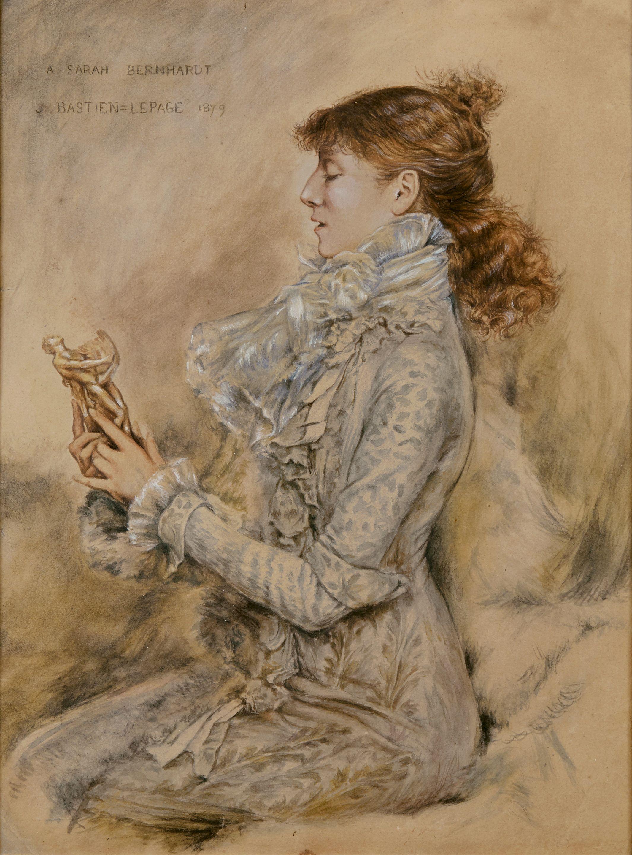 Jules Bastien-Lepage - Sarah Bernhardt