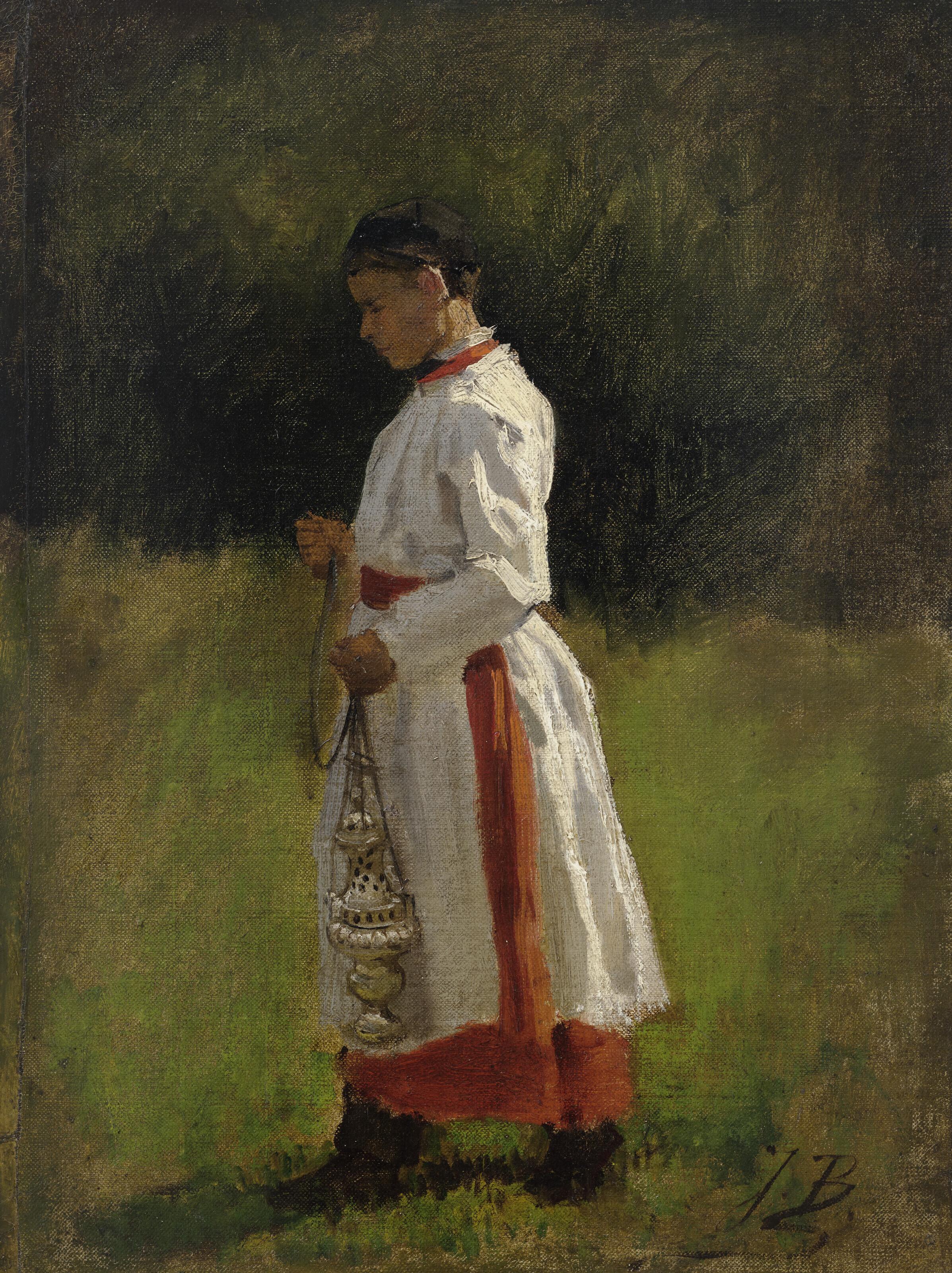 Jules Breton - Enfant de chœur