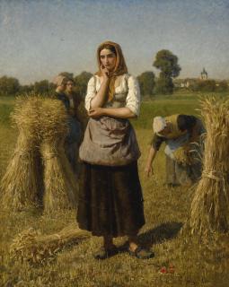 Jules Breton - French La Glaneuse