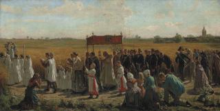 Jules Breton - The Blessing of the Wheat