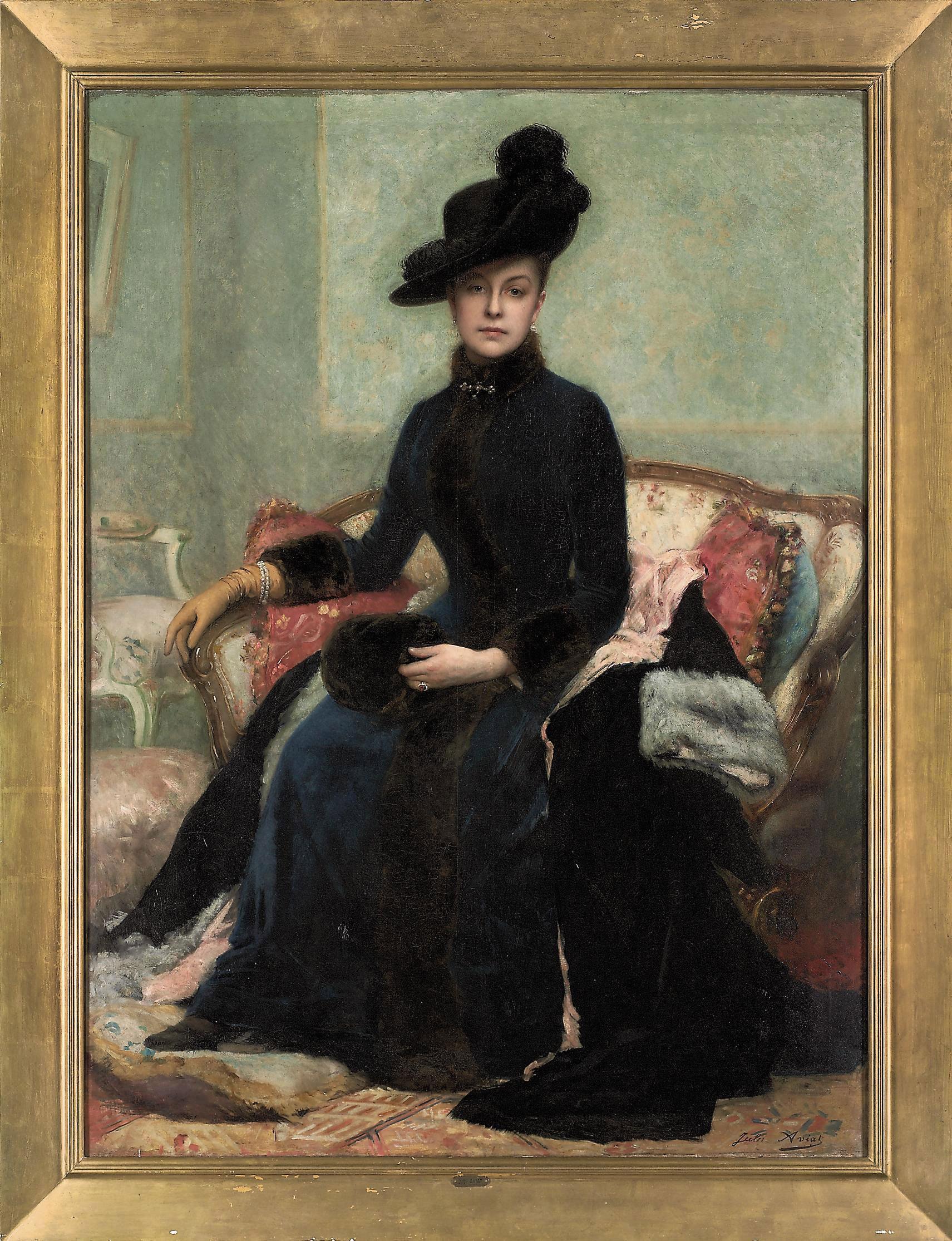 Jules Charles Aviat - Before the ball