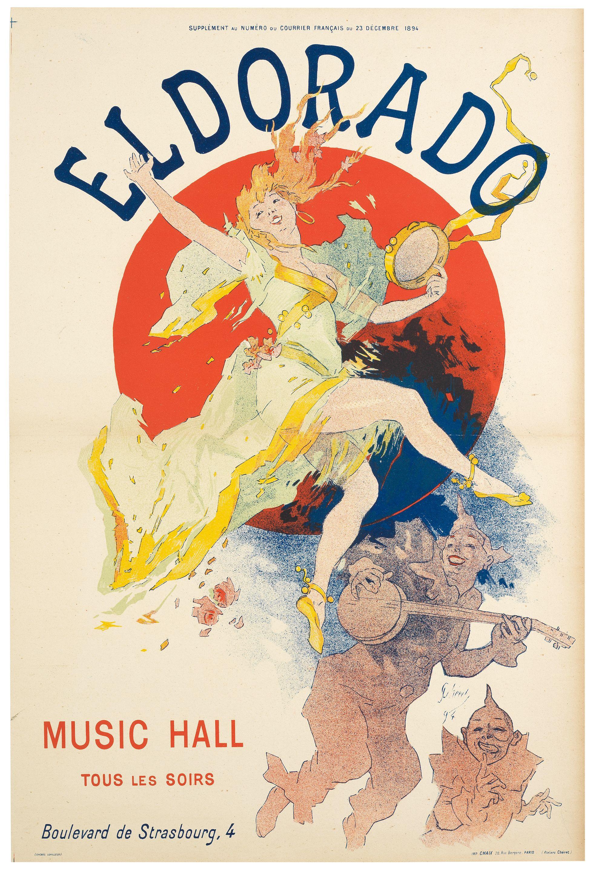 Jules Cheret - Eldorado, Courrier Français