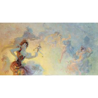 Jules Chéret - La Farandole