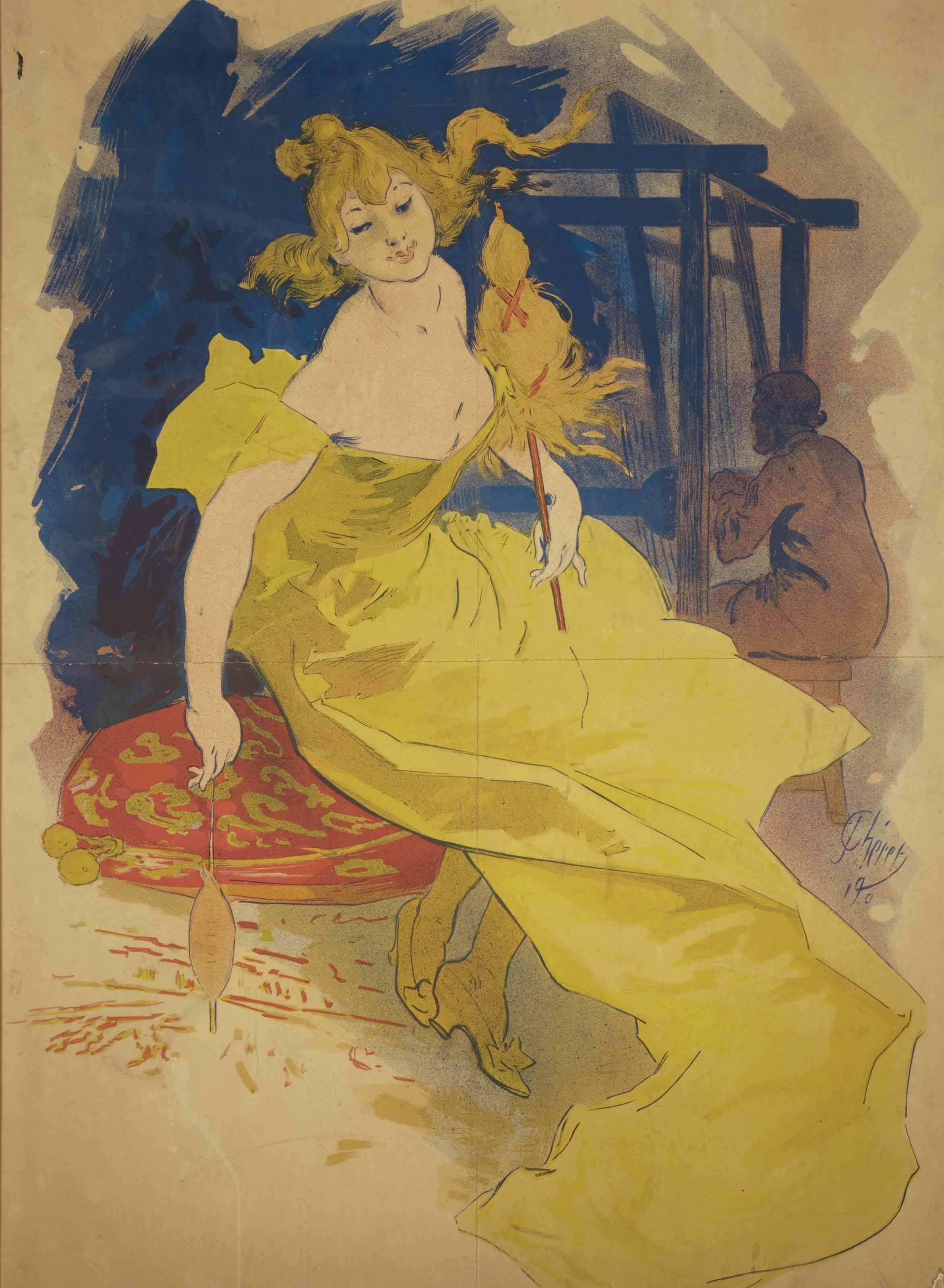 Jules Cheret - La Fileuse (Broido 64)