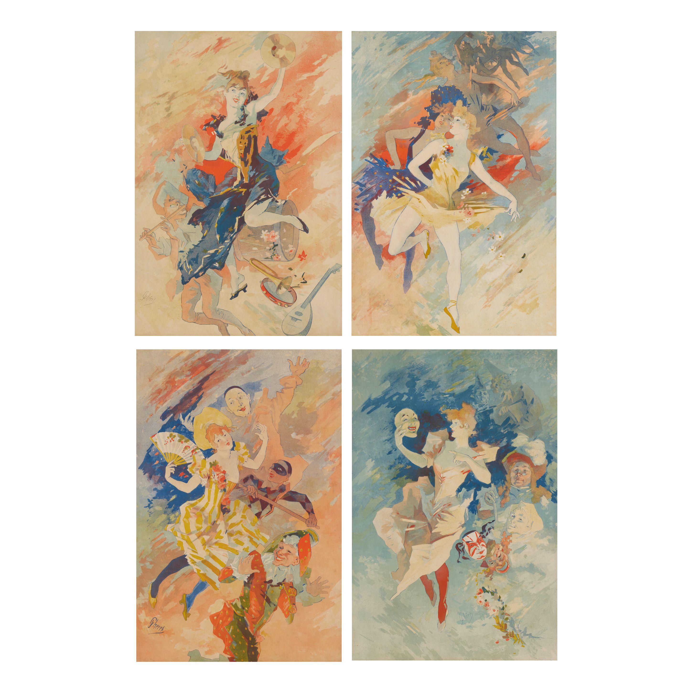 Jules Chéret - Les Arts 4