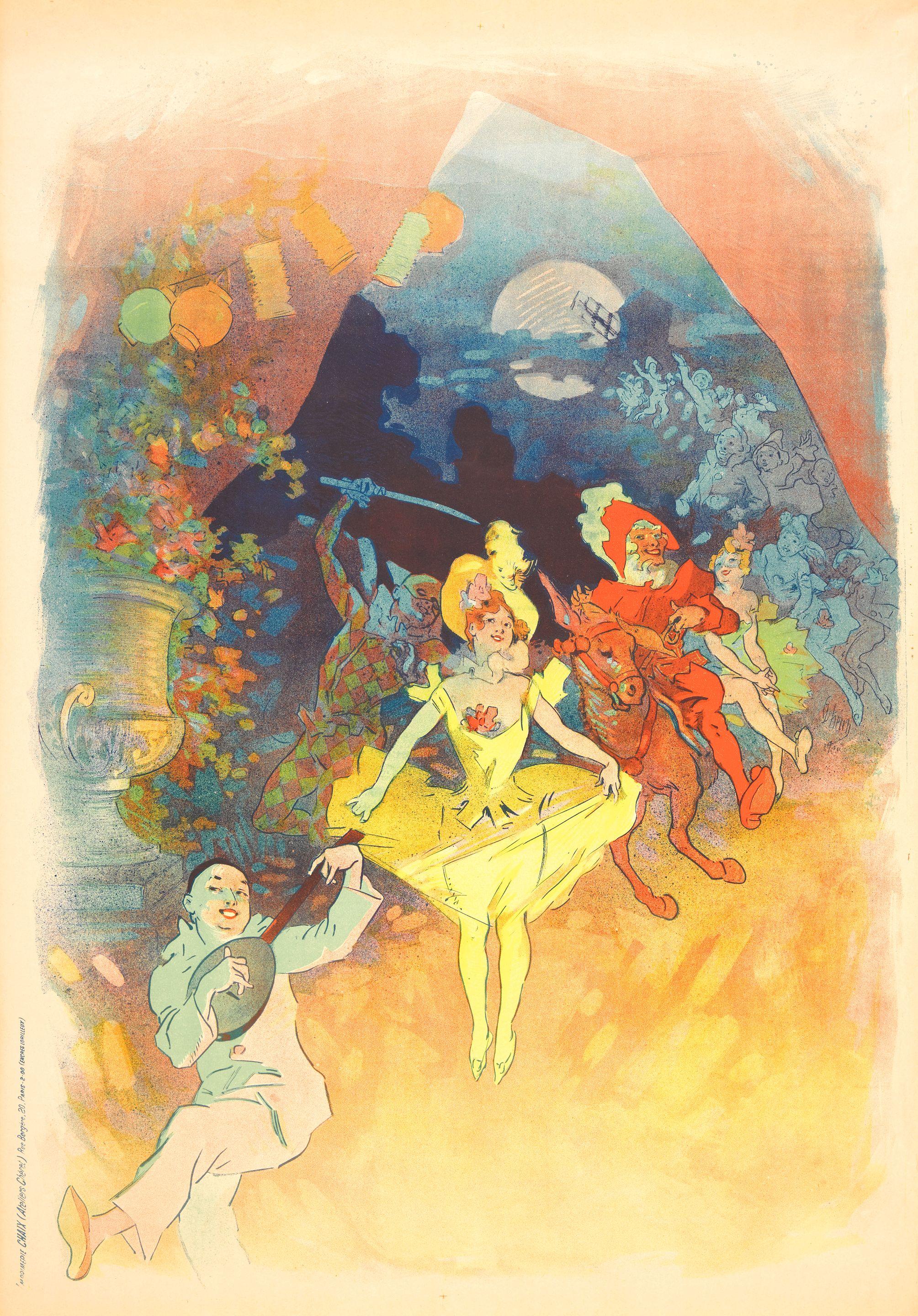 Jules Chéret - Musée Grévin. Théâtre les Fantoches