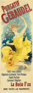 Jules Chéret - Purgatif Géraudel