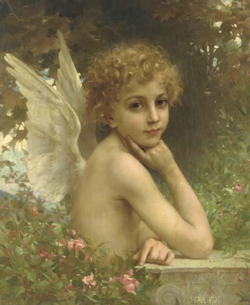 Jules-Cyrille Cavé - L\'ange pensif