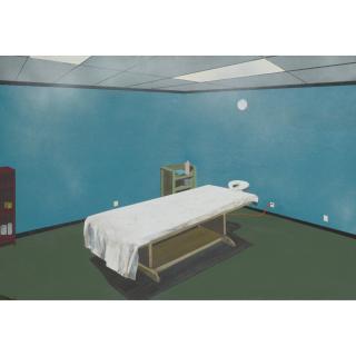 Jules De Balincourt - Massage Table (Devices Of Leisure, Comfort And Healing)