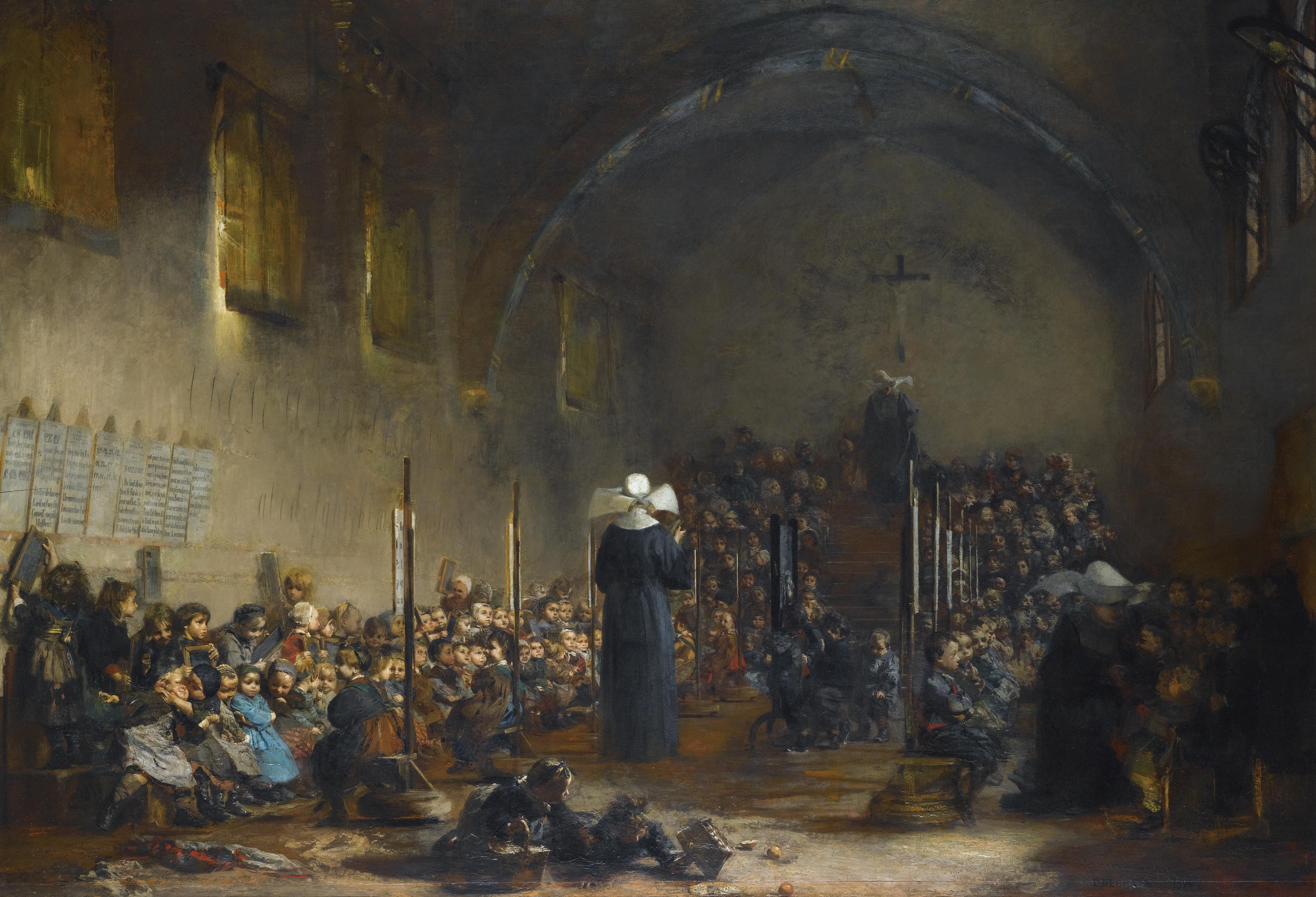 Jules Degrave - French salle D\'Asile De La Charité