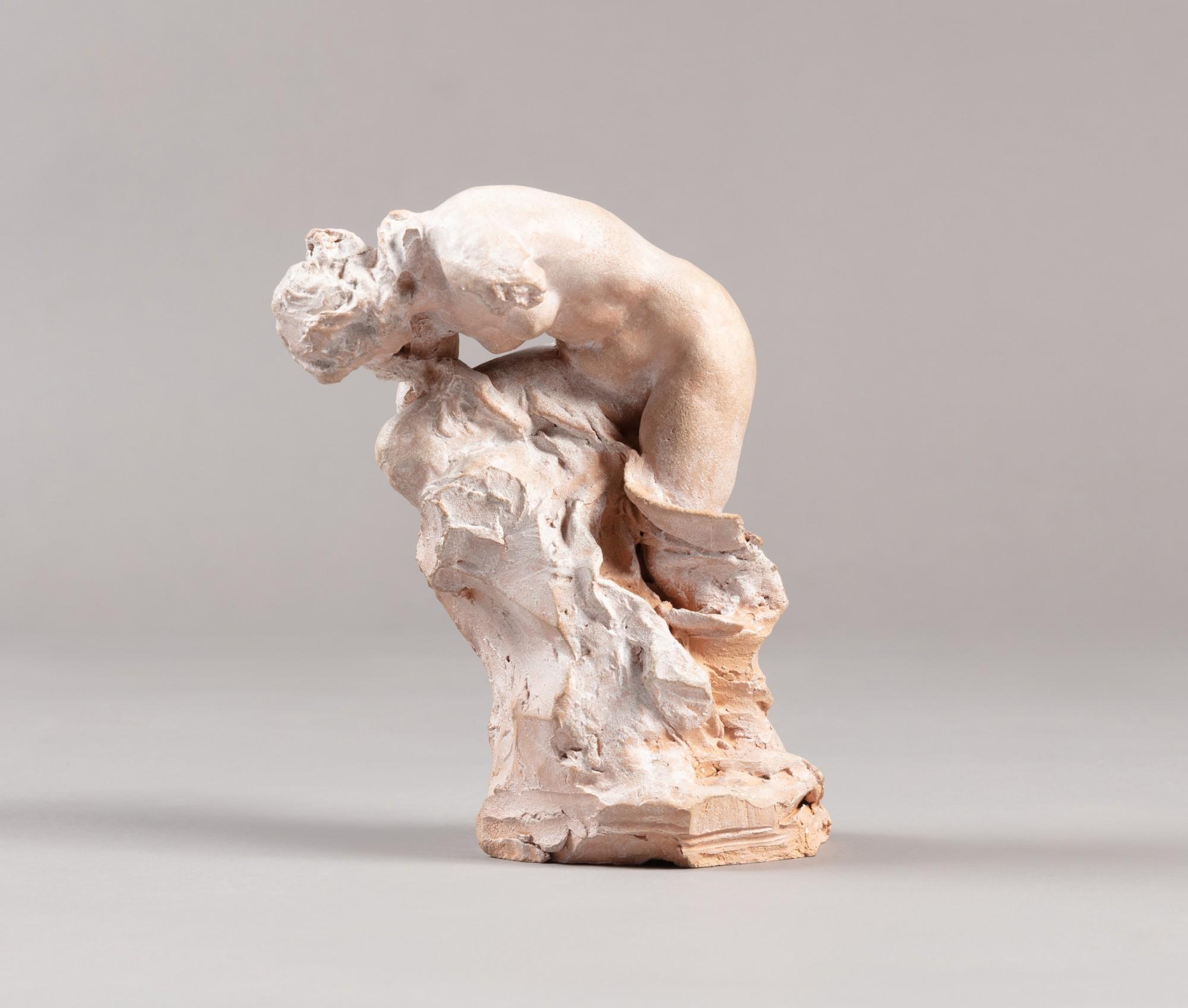 Jules Desbois - Baigneuse au rocher (Bather on a rock)