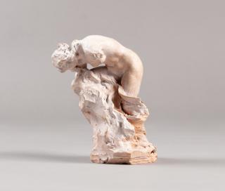 Jules Desbois - Baigneuse au rocher (Bather on a rock)