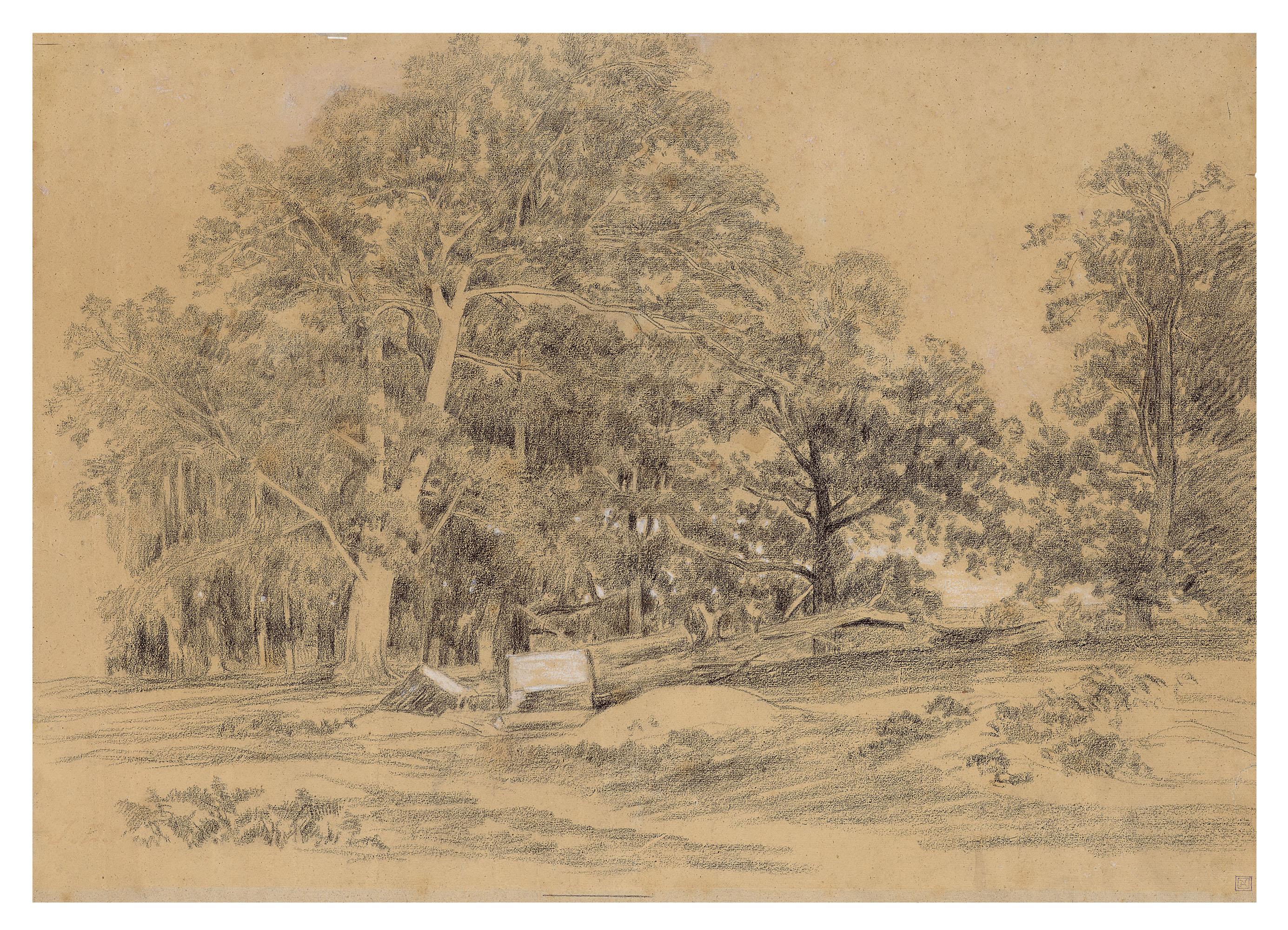 Jules Dupré - Paysage Arboré