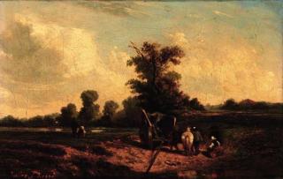 Jules Dupré - Returning home