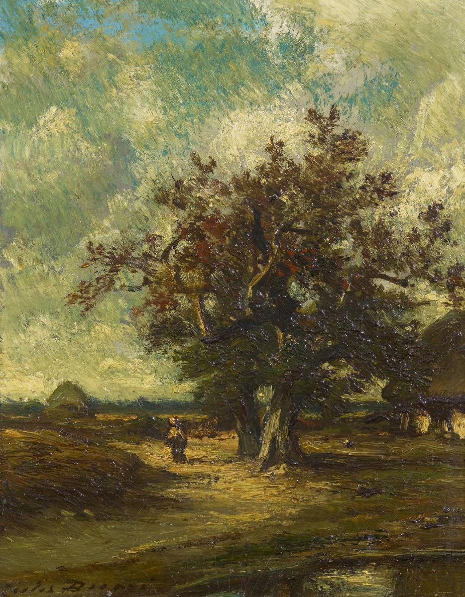 Jules Dupré - Weg vor dem Gehöft