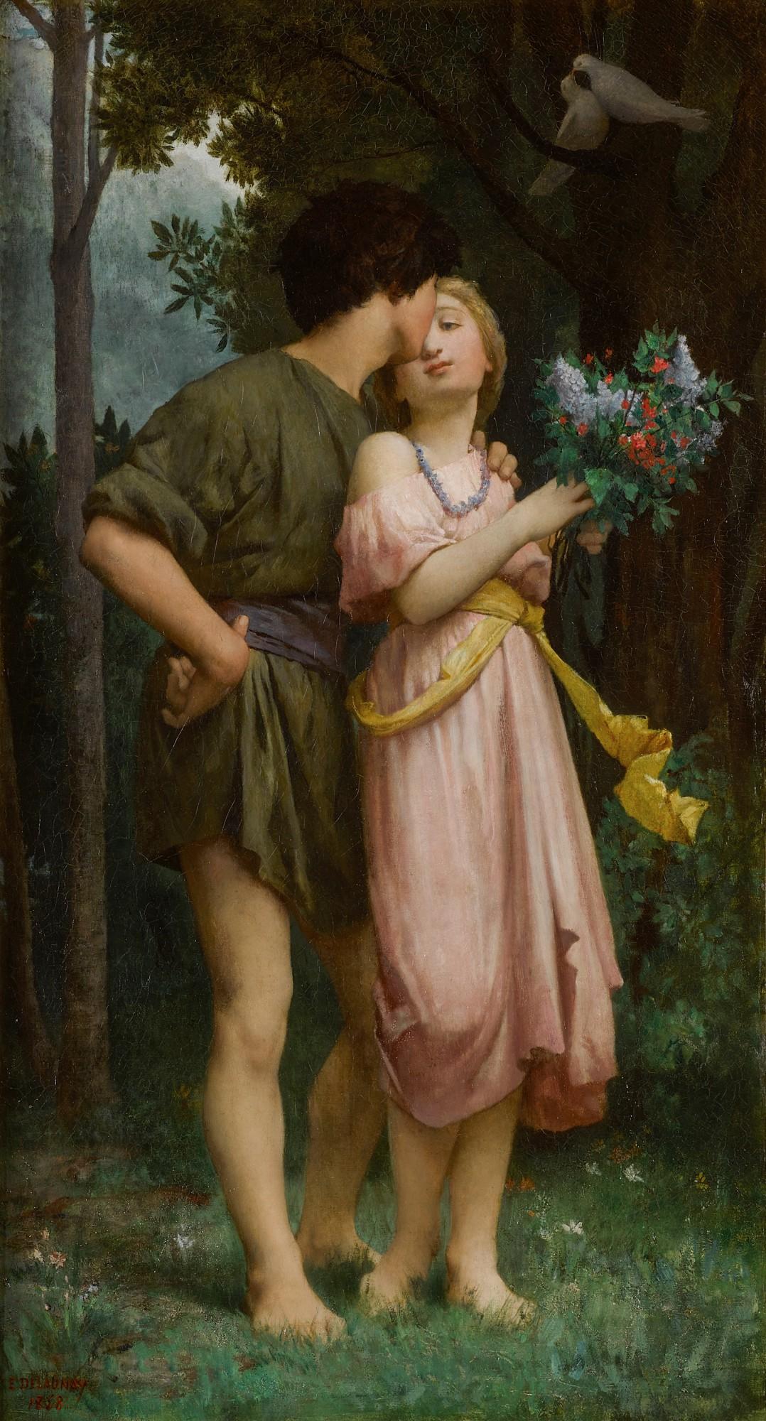 Jules Elie Delaunay - Daphnis et Chloé