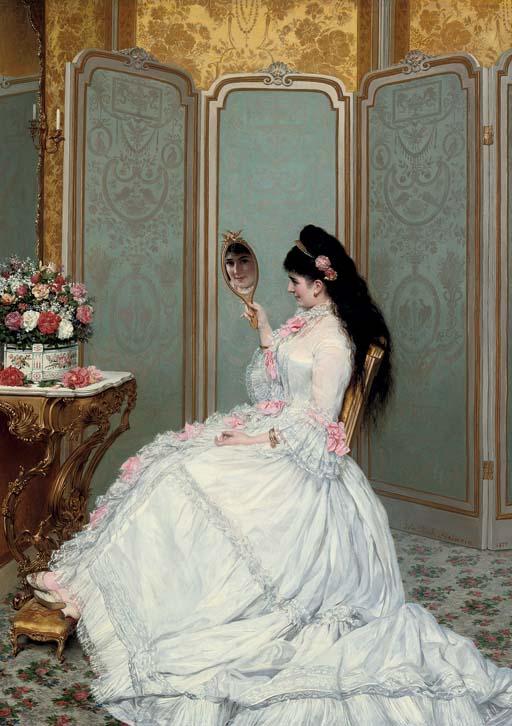 Jules Emile Saintin - A fair glance