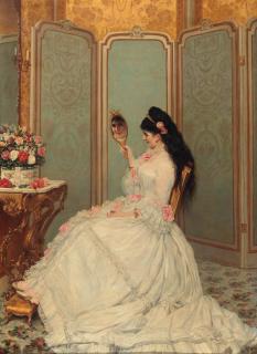 Jules Emile Saintin - A fair glance