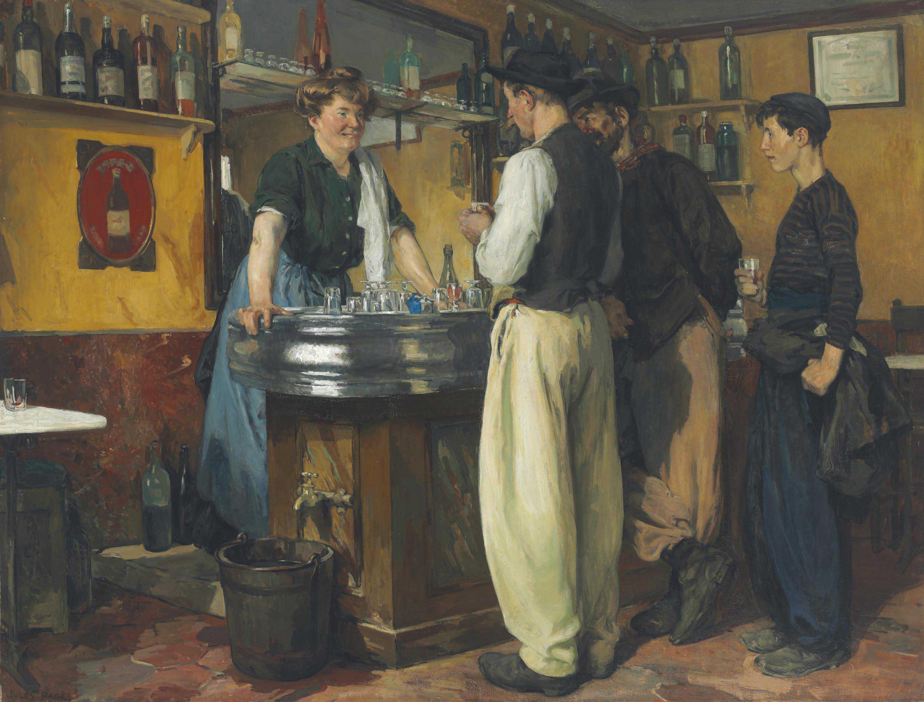 Jules Eugène Pages - Sur le zinc