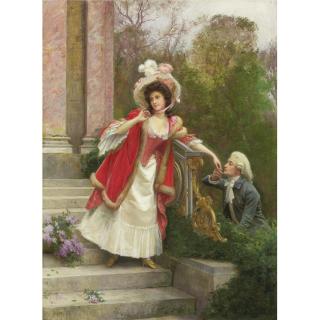 Jules Girardet - French The Lovers