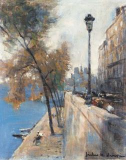 Jules Hervé - Along the Seine