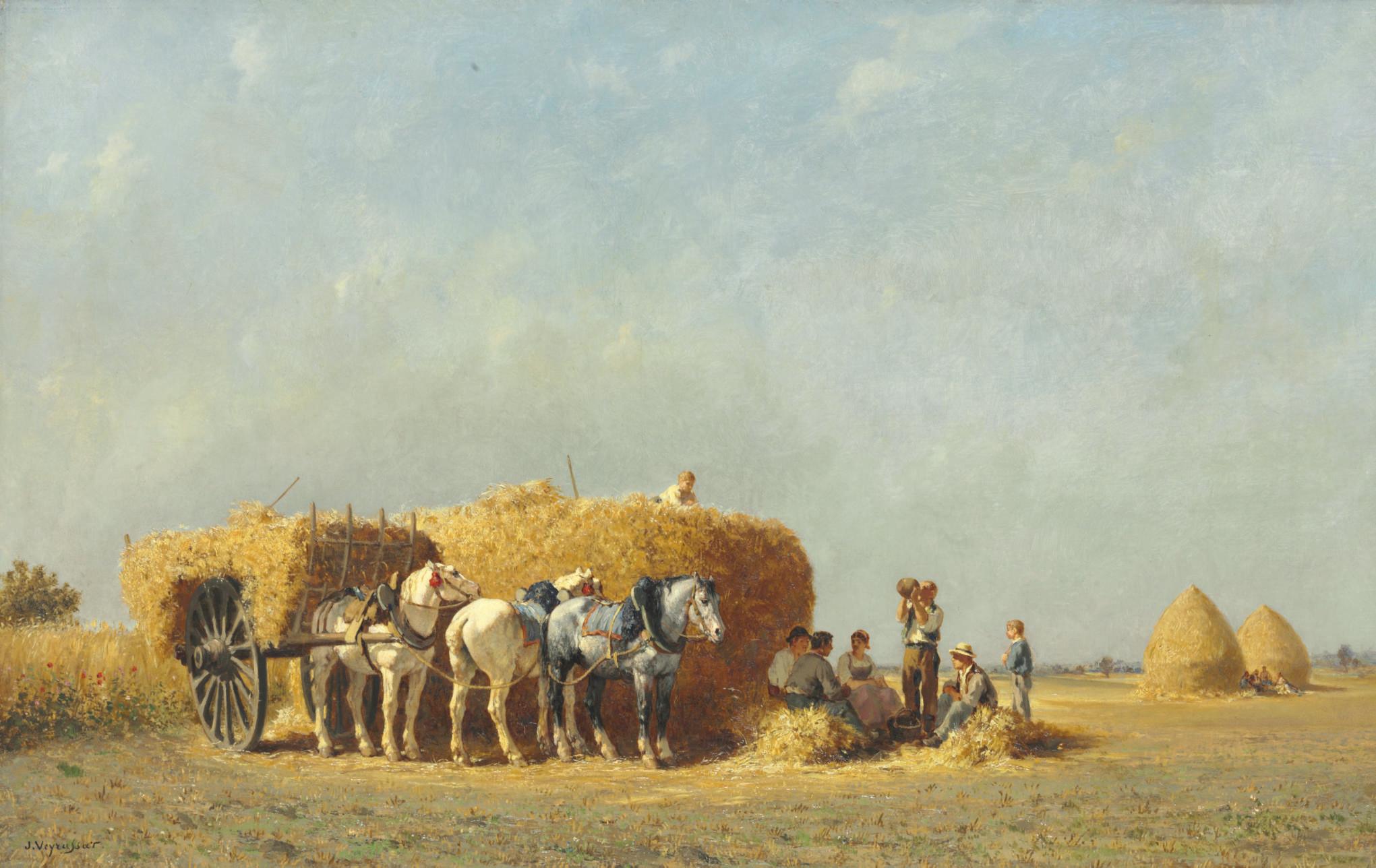 Jules-Jacques Veyrassat - The Noonday Meal