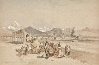 Jules Laurens - Tehran, From The Qazvin Road