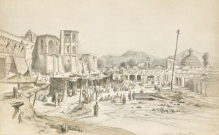 Jules Laurens - The Central Square, Tehran