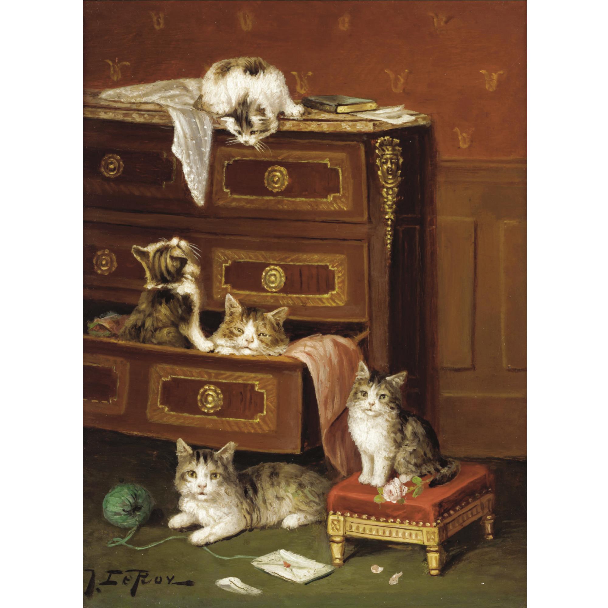 Jules Leroy - Musical Kittens; A New Hiding Place