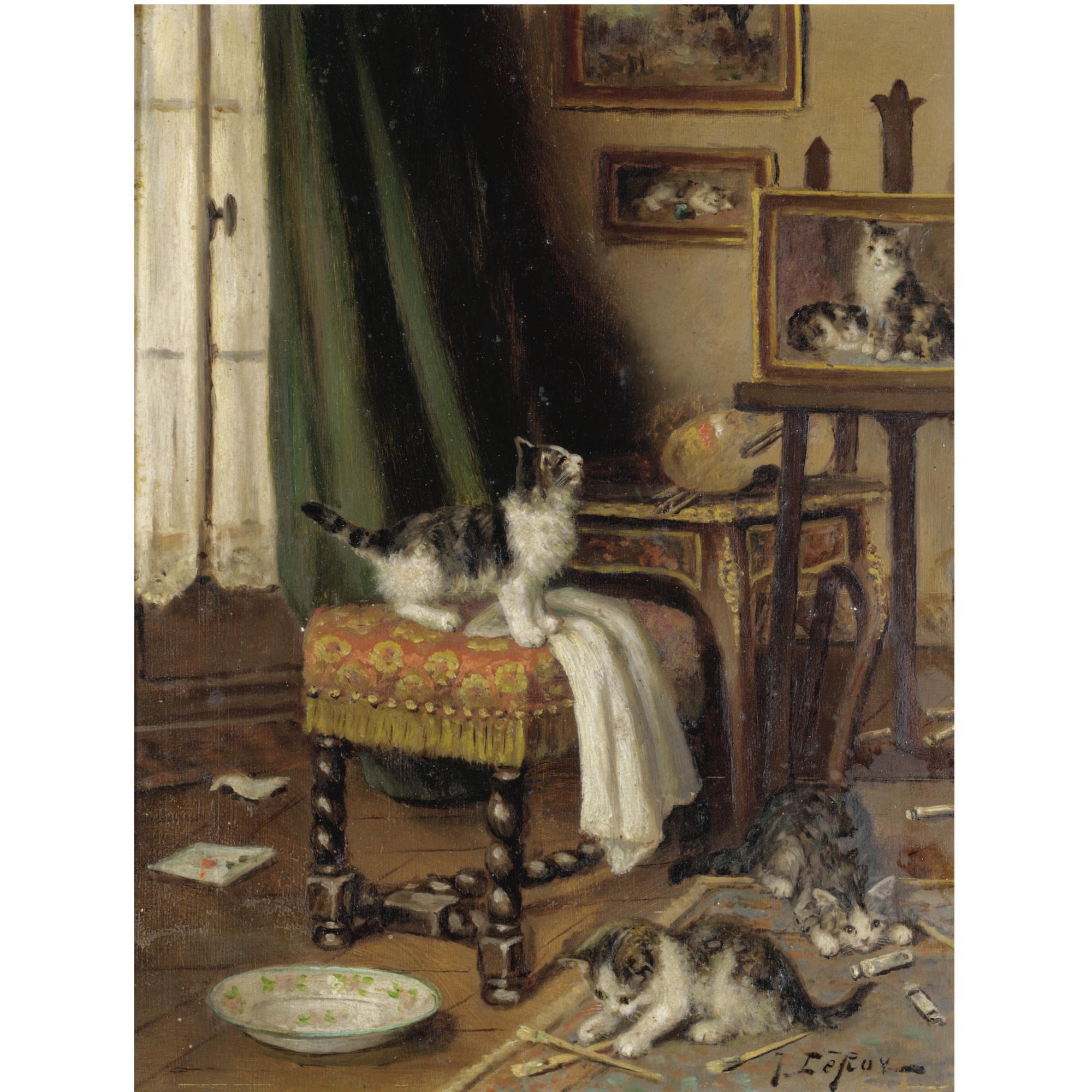 Jules LeRoy - While The Artist\'S Away The Cats Will Play