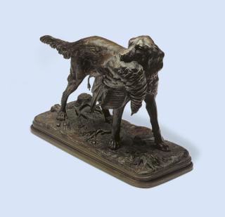 Jules Moigniez - Chien et faisan