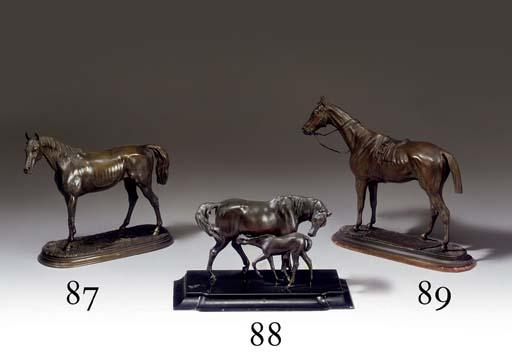 Jules Moigniez - Jument pur-sang (Thoroughbred mare)