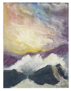 Jules Olitski - Distant Mountain Beauty