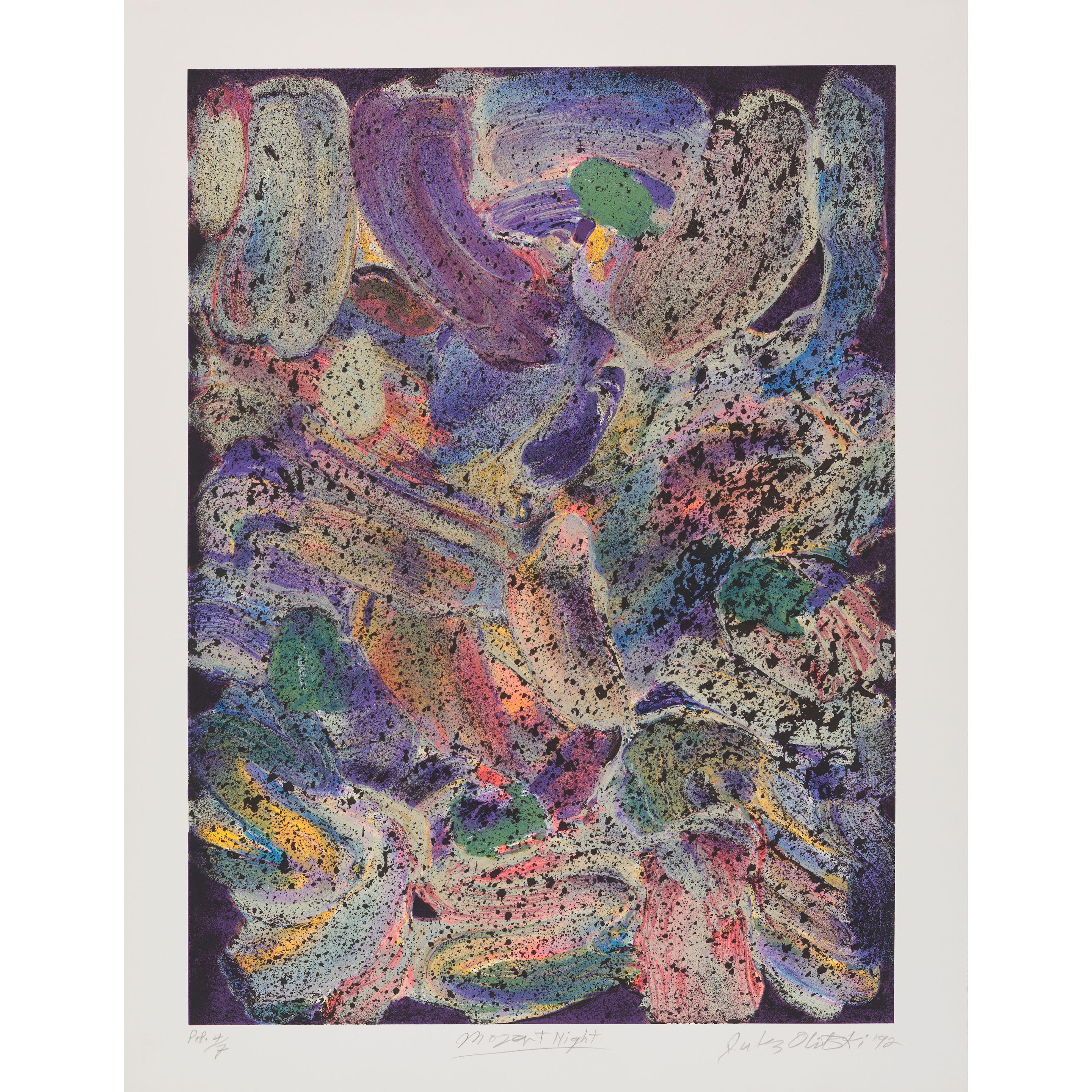 Jules Olitski - Mozart Night
