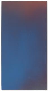 Jules Olitski - Small Blue Painting