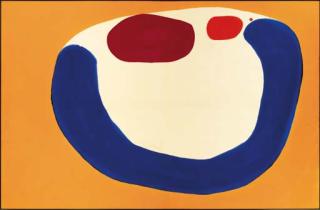 Jules Olitski - The Prince Patutszky Blue