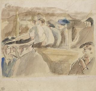 Jules Pascin - Au bateau