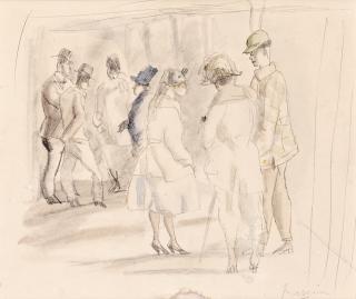 Jules Pascin - Conversations