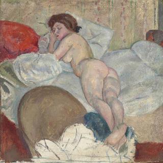 Jules Pascin - Dans une chambre d\'hôtel